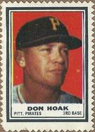 1962 Topps - Stamps #NNO Don Hoak Front