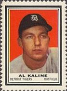 1962 Topps - Stamps #NNO Al Kaline Front
