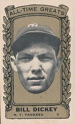1963 Bazooka All-Time Greats - Silver #40 Bill Dickey Front