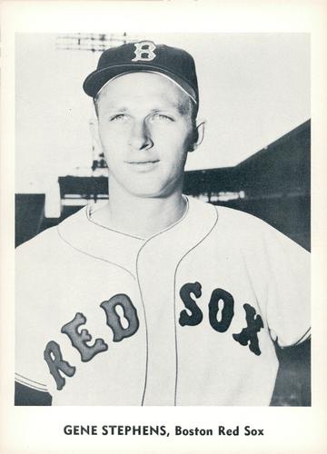 1960 Jay Publishing Boston Red Sox Set A #NNO Gene Stephens Front
