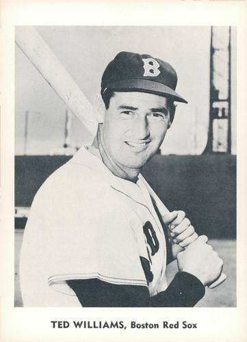 1960 Jay Publishing Boston Red Sox Set A #NNO Ted Williams Front