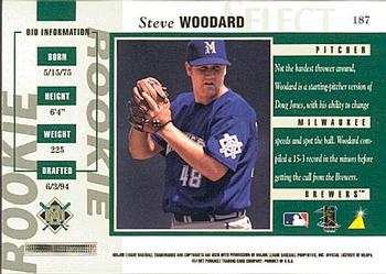 1997 Select #187 Steve Woodard Back