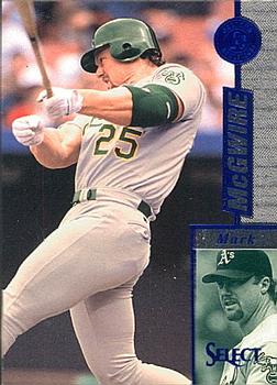 1997 Select #75 Mark McGwire Front