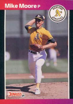 1989 Donruss Traded #T-21 Mike Moore Front