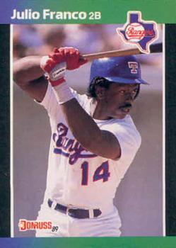 1989 Donruss Traded #T-31 Julio Franco Front