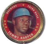 1971 Topps - Coins #140 Tommy Harper Front