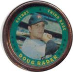 1971 Topps - Coins #17 Doug Rader Front