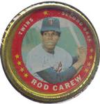 1971 Topps - Coins #24 Rod Carew Front