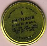 1971 Topps - Coins #4 Jim Spencer Back