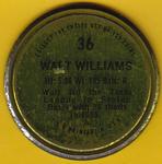 1971 Topps - Coins #36 Walt Williams Back