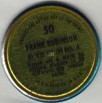 1971 Topps - Coins #50 Frank Robinson Back