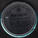 1971 Topps - Coins #59 Bob Bailey Back