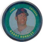 1971 Topps - Coins #51 Randy Hundley Front