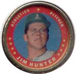 1971 Topps - Coins #80 Jim Hunter Front