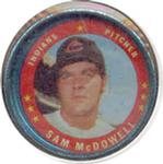 1971 Topps - Coins #86 Sam McDowell Front