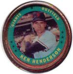 1971 Topps - Coins #97 Ken Henderson Front