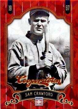 2012 Panini Cooperstown - Crystal Collection Red #63 Sam Crawford Front