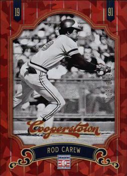 2012 Panini Cooperstown - Crystal Collection Red #16 Rod Carew Front