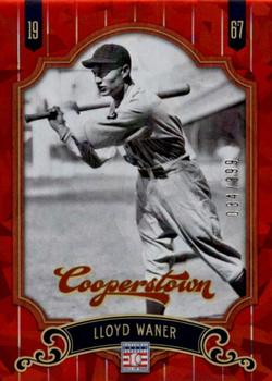 2012 Panini Cooperstown - Crystal Collection Red #53 Lloyd Waner Front