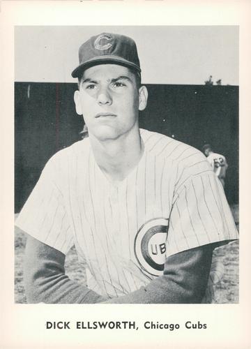 1961 Jay Publishing Chicago Cubs #NNO Dick Ellsworth Front