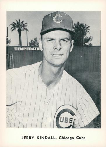 1961 Jay Publishing Chicago Cubs #NNO Jerry Kindall Front