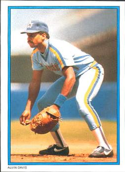 1985 Topps - 1985 All-Star Set Collector's Edition (Glossy Send-Ins) #8 Alvin Davis Front
