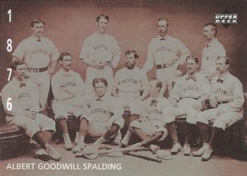 1994 Upper Deck Baseball: The American Epic #6 Albert Goodwill Spalding Front