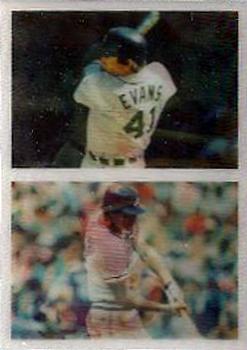 1986 Sportflics #183 Triple Crown (Wade Boggs / Darrell Evans / Don Mattingly / Willie McGee / Dale Murphy / Dave Parker) Front