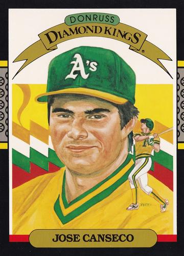 1987 Donruss - Super Diamond Kings #6 Jose Canseco Front