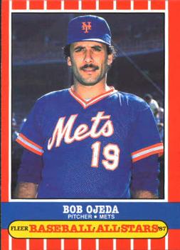 1987 Fleer Baseball All-Stars #30 Bob Ojeda Front