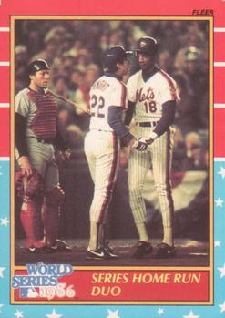 1987 Fleer - World Series #11 Series Home Run Duo Front