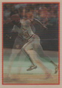 1987 Sportflics #74 Willie McGee Front