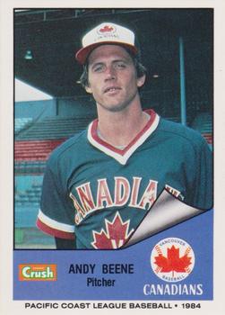 1984 Cramer Vancouver Canadians #26 Andy Beene Front