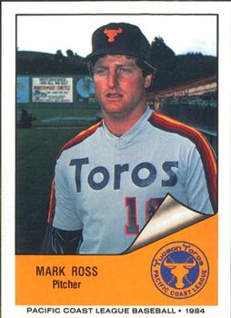 1984 Cramer Tucson Toros #68 Mark Ross Front