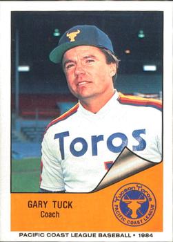 1984 Cramer Tucson Toros #248 Gary Tuck Front