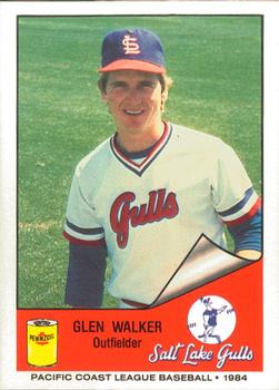 1984 Cramer Salt Lake City Gulls #187 Glen Walker Front