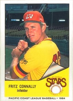 1984 Cramer Las Vegas Stars #224 Fritz Connally Front
