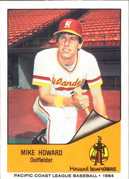 1984 Cramer Hawaii Islanders #135 Mike Howard Front