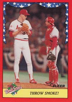 1988 Fleer - World Series #5 Throw Smoke! Front