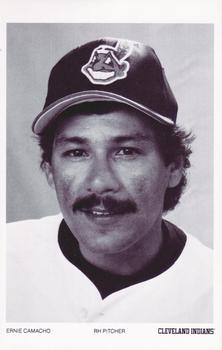 1987 Cleveland Indians Photocards #NNO Ernie Camacho Front