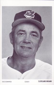1987 Cleveland Indians Photocards #NNO Doc Edwards Front