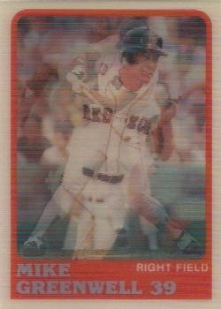 1988 Sportflics #118 Mike Greenwell Front
