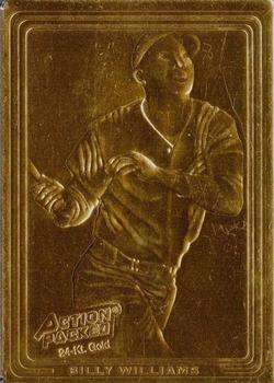 1993 Action Packed All-Star Gallery Series I - 24K Gold #18G Billy Williams Front