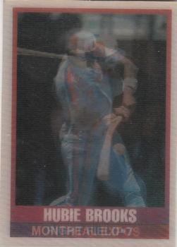 1989 Sportflics #96 Hubie Brooks Front