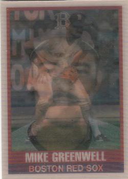 1989 Sportflics #143 Mike Greenwell Front