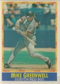 1990 Sportflics #50 Mike Greenwell Front