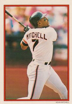1990 Topps - 1990 All-Star Set Collector's Edition (Glossy Send-Ins) #21 Kevin Mitchell Front