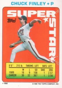 1990 Topps Stickers #9 / 325 Barry Bonds / Carlos Martinez Back