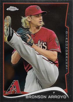 2014 Topps Chrome Update #MB-26 Bronson Arroyo Front