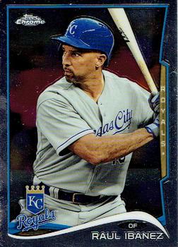 2014 Topps Chrome Update #MB-28 Raul Ibanez Front